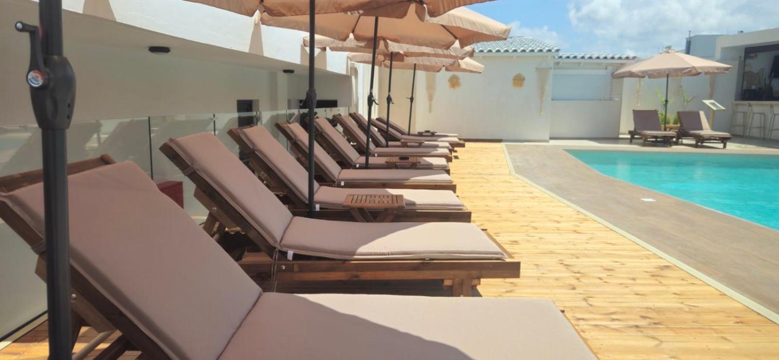 Aegean View Hotel - Adults Only Sfakaki Luaran gambar